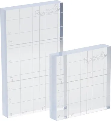 Obrázek produktu pro Papermania, sada razítek, 2 kusy, průhledné