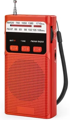 Obrázek produktu pro Azomor – přenosné AM/FM rádio s MP3 a svítilnou pro všestranné použití