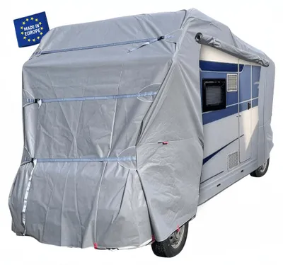 Produktbild von POLCOVER Wohnwagen Abdeckung | 5-Lagige Wohnmobil Abdeckung - atmungsaktive & wasserdichte Schutzhülle | UV-beständig, wetterfest - 700 x 240 x 280 cm