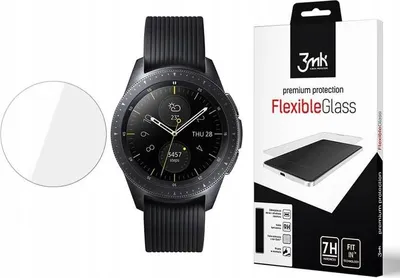 Produktbild von 3MK Flexible Glass für Samsung Galaxy Watch 42mm, Schutzfolie, NEU