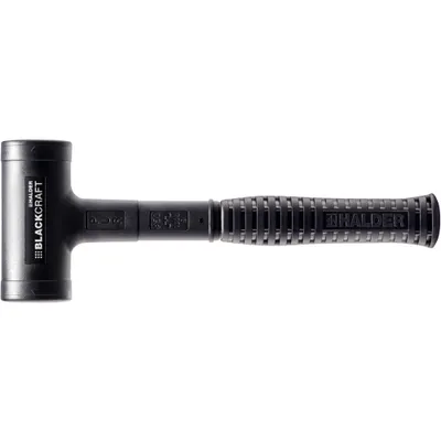 Image de Halder BLACKCRAFT-Marteau de protection sans rebond avec manche en tube d'acier Ø 50 mm - 3379.050