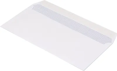 Produktbild von BONG Briefumschlag 03003780 DL 110x220mm hk ws 250 St./Pack.