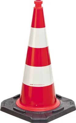 Produktbild von Dönges Verkehrsleitkegel nach TL, retroreflektierend, 750 mm, Folientyp A (RA1)