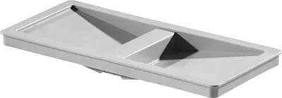 Image de Couvercle Hailo 1107249 pour poubelle de 12 et 14 litres, gris clair, système de collecte des déchets