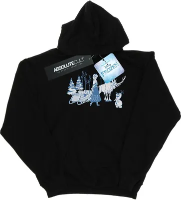 Produktbild von Disney - "Frozen" Kapuzenpullover für Herren BI11203 (5XL) (Schwarz)