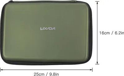 Produktbild von Lixada Angelgerät-Box, gepolsterter Bissanzeiger, Aufbewahrungskoffer, Werkzeugschutz