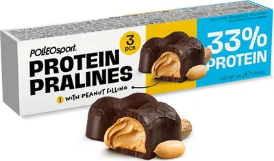 Image de Polleo Sport Protein Pralines, 48 g
