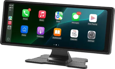 Zdjęcie produktu dla Ekran samochodowy 10'' CarPlay Radio Android Auto BT GPS kamery