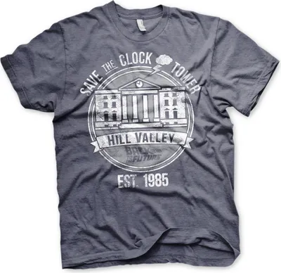 Produktbild von Save The Clock Tower T-Shirt - Medium - Navy-Heather