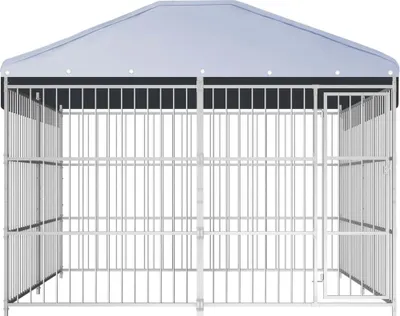 Obrázok produktu pre vidaXL Vonkajšia búda pre psov so zastrešením 300 × 300 × 200 cm