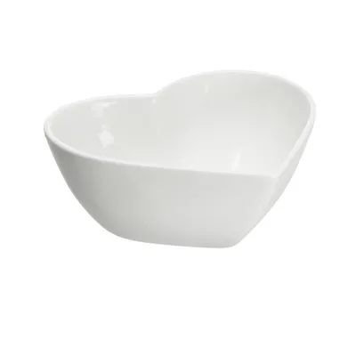 Produktbild von Regular Heart Salatschüssel 16.5 Cm Cremefarbig