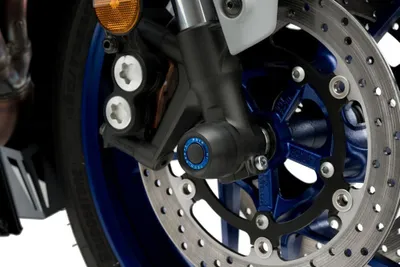 Image de PUIG 20671N Régulateur d'essieu avant PHB19  adapté à la YAMAHA MT-09 SP Noir