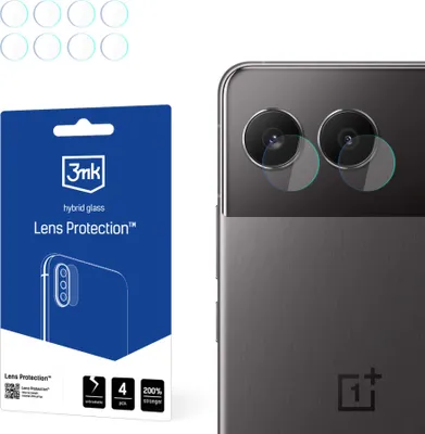 Produktbild von 3mk Hybridglas Lens Protection für OnePlus Nord 4 Kamera Objektiv Kameralinse 0,16mm 6H (4 Stück)