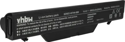 Produktbild von vhbw Akku Ersatz für HP NZ375AA, HSTNN-IB89, HSTNN-OB88, HSTNN-XB89, NBP8A157B1, HSTNN-OB89 für Notebook (6600 mAh, 14,4 V, Li-Ion)