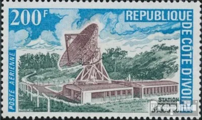 Produktbild von Briefmarken Elfenbeinküste 1972 Mi 419 (kompl.Ausg.) postfrisch Erdfunkstell in Akakro