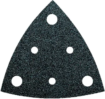 Produktbild von FEIN Schleifblätter, Zirkon, Kantenlänge 80 mm, Korn 60, 35 Stk.