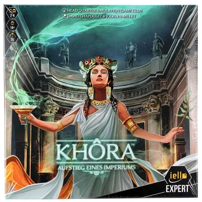 Obrázek produktu pro Khora desková hra, strategická hra Greece, 2-4 hráči