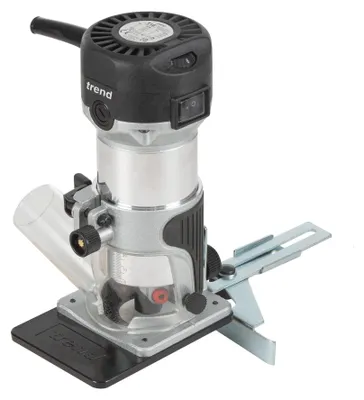 Image de Fraiseuse de table Trend T1 avec base de guidage élargie, mandrin de 8 mm, 710 W, 230 V, compatible