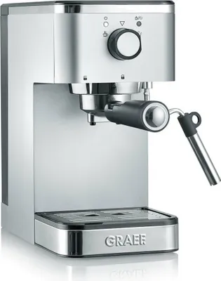 Produktbild von GRAEF Espressomaschine Salita Siebträger ES 400 silber