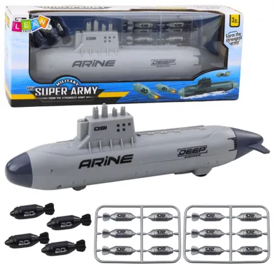 Produktbild von Lean Schiff U-Boot Schießen Torpedo Antrieb Grau 28Cm