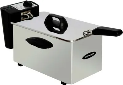 Obrázok produktu pre Orbegozo FDR 35, 3,5 L, Samostarný, Nerezová oceľ, 2000 W, 230 V, 50 Hz