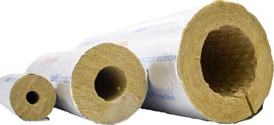 Produktbild von ROCKWOOL Conlit 150 U - Brandschutzrohrschale, Dämmdicke:70mm, Innendurchmesser:110mm, Kernbohrung Durchmesser:250mm