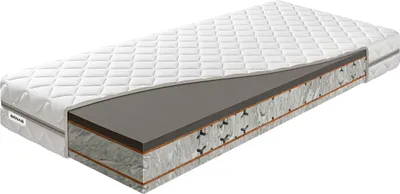 Produktbild von Kaltschaummatratze Benab Victory Longlife 24 Hard Matratze 120 x 200 cm H5 hart 24 cm hohe Kaltschaummatratzen, Lyocell, Kokosnuss, HR Grand Soja, Extra harter Schaum, Profilierung