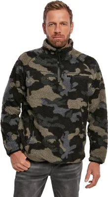 Produktbild von Brandit Teddy Fleecepullover Größe S Farbe Dunkles Tarnmuster
