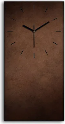 Produktbild von Wohnzimmer-Bild Leinwand Uhr Geräuschlos 30x60 Malerei Abstrakte Kunst - schwarze Hände