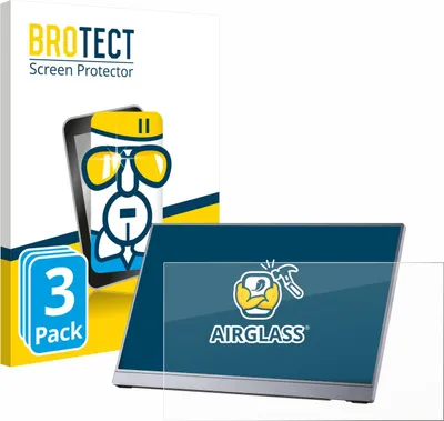 Produktbild von 3x BROTECT Schutzglas für Arzopa Z3FC 16.1" Schutzfolie Panzer Folie Glas Display Schutz klar