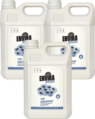 Produktbild von Envira Floh Abwehrspray im Vorteilspack 3x5L