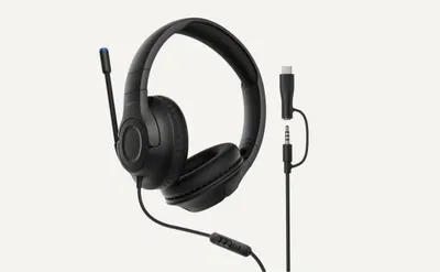 Obrázek produktu pro Sluchátka, Belkin Inspire, kabelová, dětská sluchátka, omezení hlasitosti 85 dB, kompatibilní s Nintendo Switch 2, černá