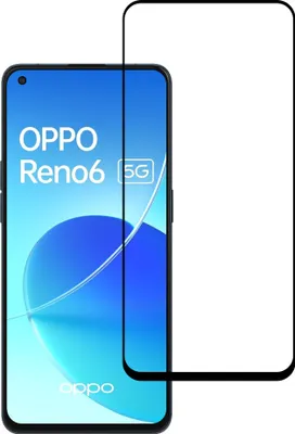Zdjęcie produktu dla Smartphonica Screen Protector odpowiedni dla Oppo Reno 6 5G - Full Cover Tempered Glass - Szkło hartowane odpowiednie dla Oppo Reno 6 5G
