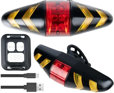Image de Gotel L8P Vélo Lampe Indicateurs Lumineux Télécommande
