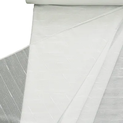 Produktbild von Stores grob mit Bleiband weiß 180cm hoch