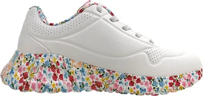 Imagen del producto de Skechers Uno Lite: Zapatillas deportivas para mujer, diseño con estampados sutiles, color blanco