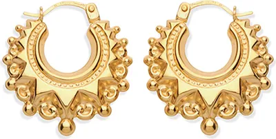 Produktbild von Moderne 9 Karat (375) Gold Damen - Paar Creolen - 21mm*20mm; TRS26314