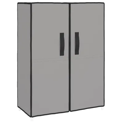 Immagine prodotto di vidaXL Scarpiera grigia 60x28x90 cm in tessuto