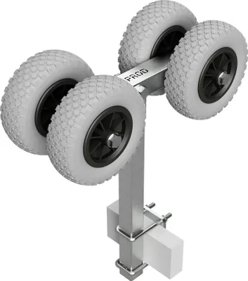 SUPROD Boot Trailer Zentrierhilfe ZENDW-350-LU - Luftreifen Für Einfaches Bootszentrieren