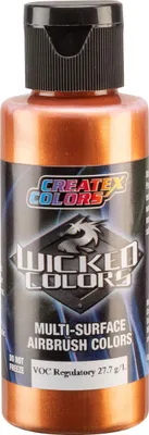 Produktbild von Wicked W363 - Metallic Copper 60ml - Airbrush Farbe - CREATEX 116363