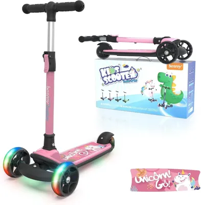 Image de Trottinette pliante à 3 roues pour enfants de 1 à 14 ans