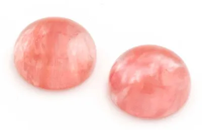 Produktbild von Vintageparts Cabochons Glas Quarzdesign 10mm, 2 Stück