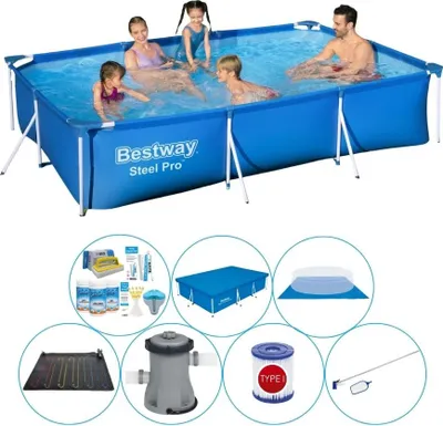 Obrázek produktu pro Bestway Steel Pro 300x201x66 cm Obdélníkový - Bazén včetně příslušenství
