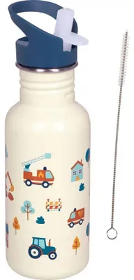 Produktbild von Coppenrath Verlag Edelstahlflasche - Fahrzeuge