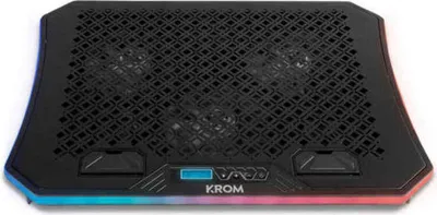 Produktbild von Laptoptisch mit Ventilator Krom Kooler RGB 19"