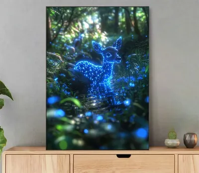 Immagine prodotto di Kit per dipingere per numero, con telaio, 60 x 80 cm