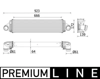 Immagine prodotto di intercooler V40 / S40