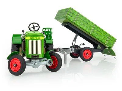 Obrázek produktu pro _Traktor Fendt s vlekem jednoosým Fendt KOVAP