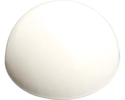 Obrázek produktu pro Stříška lampy kovová bílá Ø 80 mm