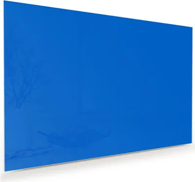 Produktbild von Glasbild 60x40cm in XXL für Wohnzimmer, Schlafzimmer Motiv Blauer Hintergrund II